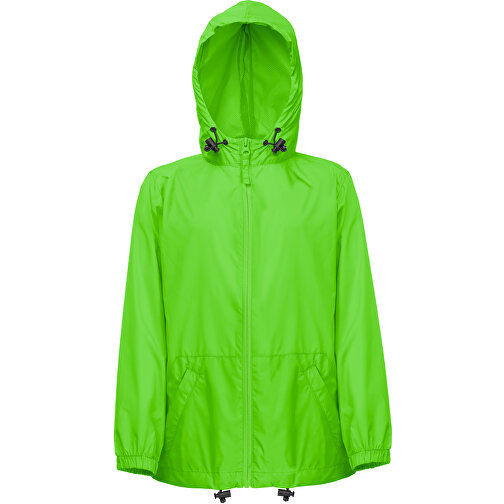 THC DUBLINERS KIDS. Windjacke (Unisex) , limette, Recyceltes Nylon, 8, , Bild 4