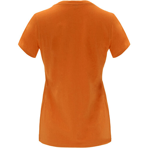 Capri T-Shirt Für Damen , orange, Single jersey Strick 100% Baumwolle, 170 g/m2, 3XL, , Bild 3