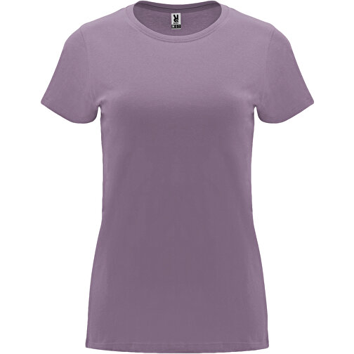 Capri T-Shirt Für Damen , flieder, Single jersey Strick 100% Baumwolle, 170 g/m2, M, , Bild 1
