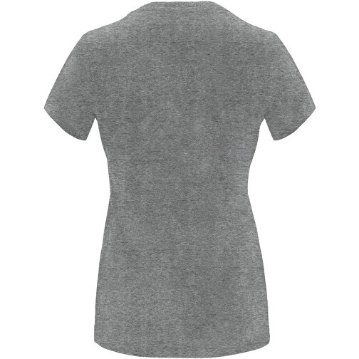 Capri T-Shirt Für Damen , marl grey, Single jersey Strick 85% Baumwolle, 15% Viskose, 170 g/m2, 3XL, , Bild 3