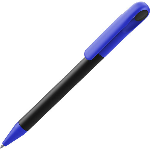 Prodir DS1 TMM Twist Kugelschreiber , Prodir, schwarz / blau, Kunststoff, 14,10cm x 1,40cm (Länge x Breite), Bild 1