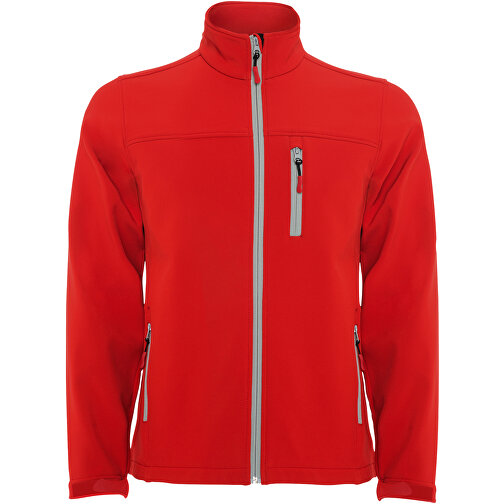 Antartida Softshelljacke Für Herren , rot, Woven 92% Polyester, 8% Elastan, 300 g/m2, Bonding, Microfleece 100% Polyester, 2XL, , Bild 1