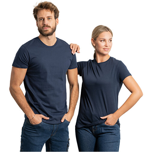 Atomic T-Shirt Unisex , royal, Single jersey Strick 100% Baumwolle, 150 g/m2, L, , Bild 4