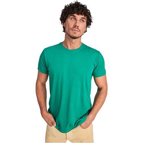 Atomic T-Shirt Unisex , weiß, Single jersey Strick 100% Baumwolle, 150 g/m2, S, , Bild 5