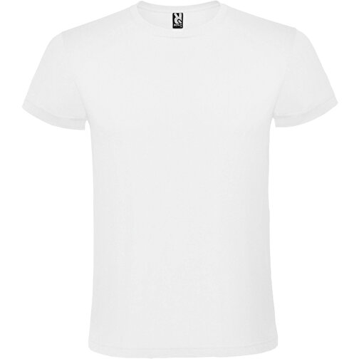Atomic T-Shirt Unisex , weiß, Single jersey Strick 100% Baumwolle, 150 g/m2, XS, , Bild 1