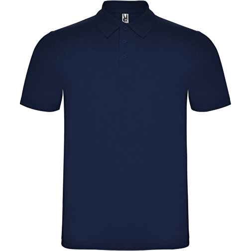Austral Poloshirt Unisex , navy blue, Piqué Strick 100% Baumwolle, 180 g/m2, M, , Bild 1