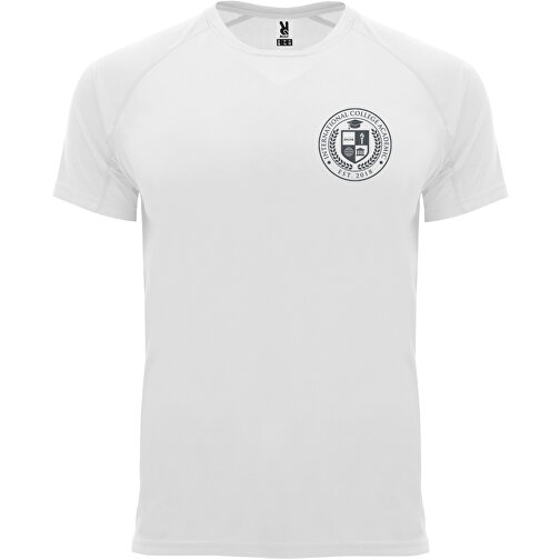 Bahrain Sport T-Shirt Für Herren , weiß, Interlock Strick 100% Polyester, 135 g/m2, S, , Bild 2