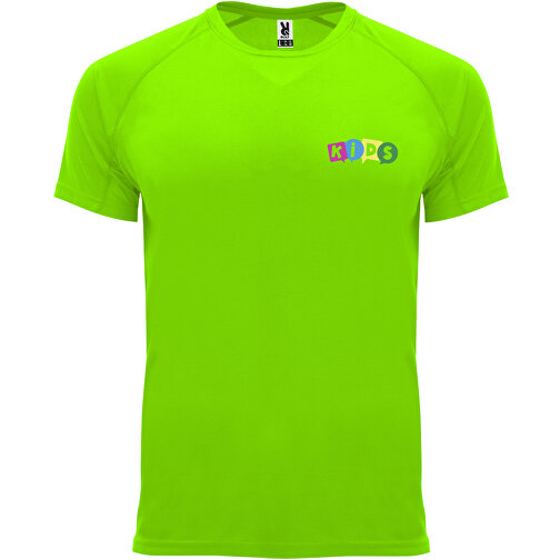 Bahrain Sport T-Shirt Für Kinder , fluor green, Interlock Strick 100% Polyester, 135 g/m2, 4, , Bild 2