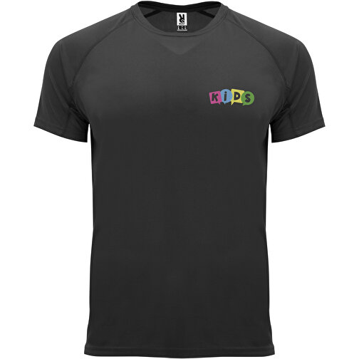 Bahrain Sport T-Shirt Für Kinder , schwarz, Interlock Strick 100% Polyester, 135 g/m2, 8, , Bild 2