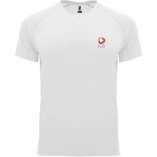 Bahrain Sport T-Shirt Für Kinder , weiß, Interlock Strick 100% Polyester, 135 g/m2, 4, , Bild 2
