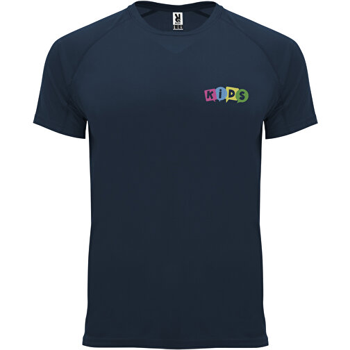 Bahrain Sport T-Shirt Für Kinder , navy blue, Interlock Strick 100% Polyester, 135 g/m2, 8, , Bild 2