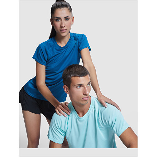 Bahrain Sport T-Shirt Für Damen , fluor coral, Interlock Strick 100% Polyester, 135 g/m2, 2XL, , Bild 4