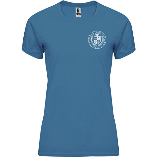 Bahrain Sport T-Shirt Für Damen , moonlight blue, Interlock Strick 100% Polyester, 135 g/m2, 2XL, , Bild 2