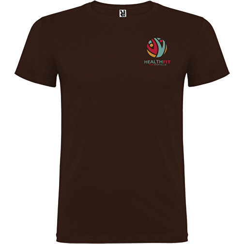 Beagle T-Shirt Für Herren , chocolat, Single jersey Strick 100% Baumwolle, 155 g/m2, 3XL, , Bild 2