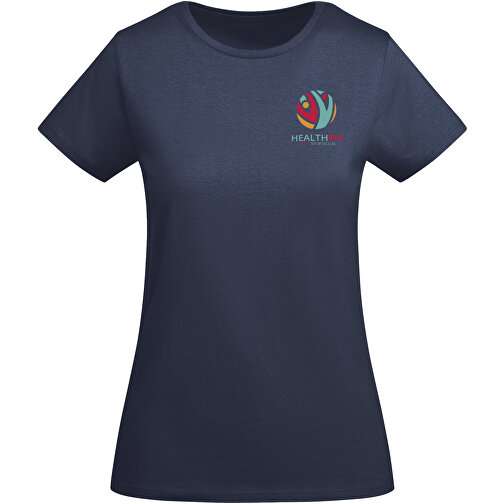 Breda T-Shirt Für Damen , navy blue, Single jersey Strick 100% Bio Baumwolle, 175 g/m2, M, , Bild 2