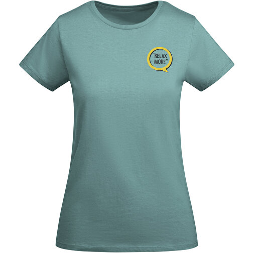 Breda T-Shirt Für Damen , dusty blue, Single jersey Strick 100% Bio Baumwolle, 175 g/m2, XL, , Bild 2