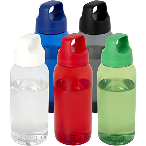 Bebo 500 Ml Trinkflasche Aus Recyceltem Kunststoff , weiss, RCS certified recycled PET plastic, Recycelter PP Kunststoff, 6,85cm x 19,30cm x 6,85cm (Länge x Höhe x Breite), Bild 4
