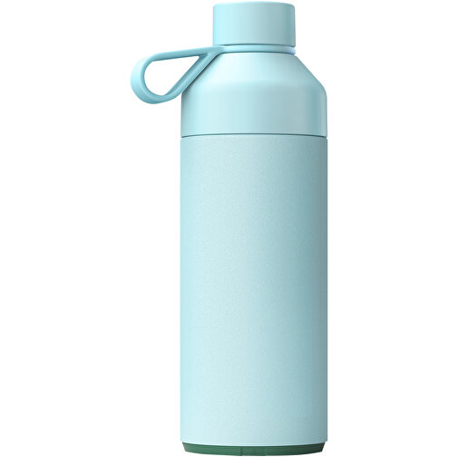 Big Ocean Bottle 1 L Vakuumisolierte Flasche , himmelblau, Recycled stainless steel, 25% PET Kunststoff, 50% Recycelter PET Kunststoff, 25% Silikon Kunststoff, 26,20cm (Höhe), Bild 4