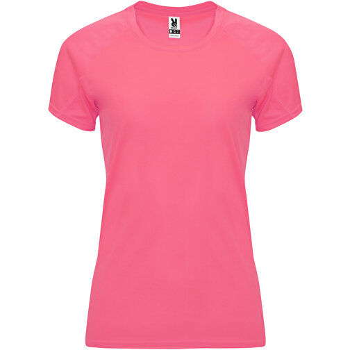 Bahrain Sport T-Shirt Für Damen , fluor lady pink, Interlock Strick 100% Polyester, 135 g/m2, XL, , Bild 1