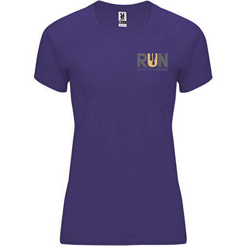 Bahrain Sport T-Shirt Für Damen , mauve, Interlock Strick 100% Polyester, 135 g/m2, 2XL, , Bild 2