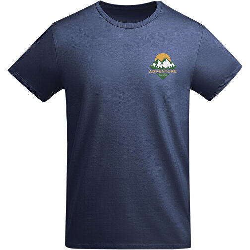 Breda T-Shirt Für Herren , navy blue, Single jersey Strick 100% Bio Baumwolle, 175 g/m2, S, , Bild 2