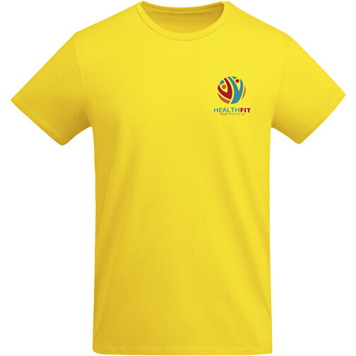 Breda T-Shirt Für Herren , gelb, Single jersey Strick 100% Bio Baumwolle, 175 g/m2, 3XL, , Bild 2