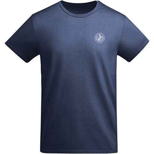 Breda T-Shirt Für Kinder , navy blue, Single jersey Strick 100% Bio Baumwolle, 175 g/m2, 7/8, , Bild 2
