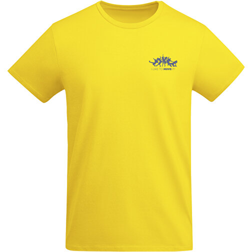 Breda T-Shirt Für Kinder , gelb, Single jersey Strick 100% Bio Baumwolle, 175 g/m2, 9/10, , Bild 2