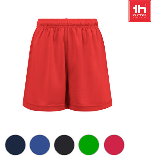 THC MATCH KIDS. Sport-Shorts Für Kinder , dunkelblau, Recyceltes Polyester, 6, , Bild 4