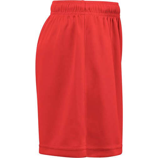 THC MATCH KIDS. Sport-Shorts Für Kinder , rot, Recyceltes Polyester, 10, , Bild 3