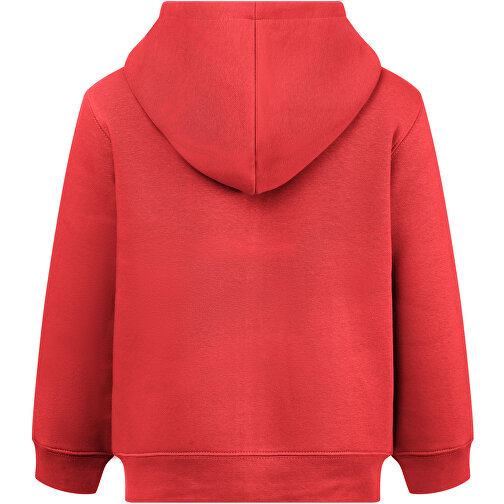 THC AMSTERDAM KIDS. Kinderjacken , rot, Amerikanisches Fleece, recyceltes Polyester, 6, , Bild 2