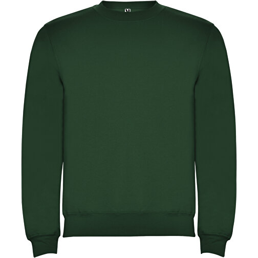 Clasica Sweatshirt Mit Rundhalsausschnitt Unisex , dunkelgrün, Strick 50% Baumwolle, 50% Polyester, 280 g/m2, 2XL, , Bild 1