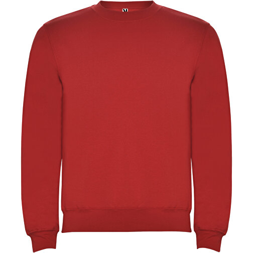 Clasica Sweatshirt Mit Rundhalsausschnitt Unisex , rot, Strick 50% Baumwolle, 50% Polyester, 280 g/m2, XL, , Bild 1