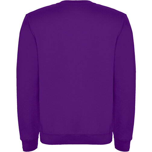 Clasica Sweatshirt Mit Rundhalsausschnitt Unisex , lila, Strick 50% Baumwolle, 50% Polyester, 280 g/m2, S, , Bild 3