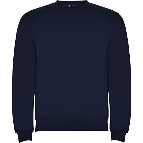Clasica Sweatshirt Mit Rundhalsausschnitt Unisex , navy blue, Strick 50% Baumwolle, 50% Polyester, 280 g/m2, S, , Bild 1