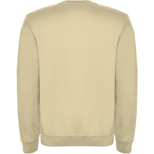 Clasica Sweatshirt Mit Rundhalsausschnitt Unisex , sand meliert, Strick 50% Baumwolle, 50% Polyester, 280 g/m2, M, , Bild 3