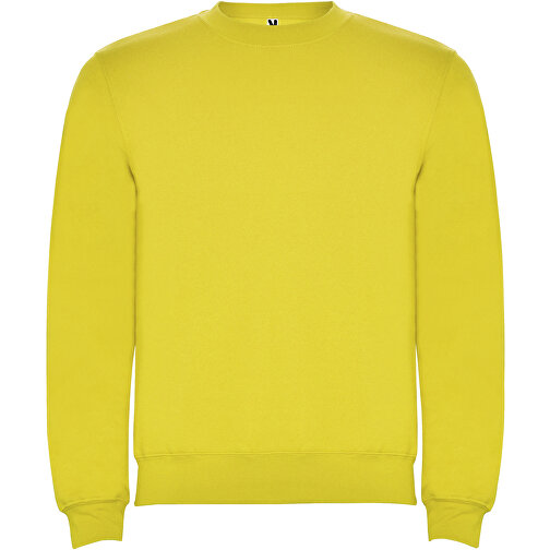 Clasica Sweatshirt Mit Rundhalsausschnitt Unisex , gelb, Strick 50% Baumwolle, 50% Polyester, 280 g/m2, L, , Bild 1