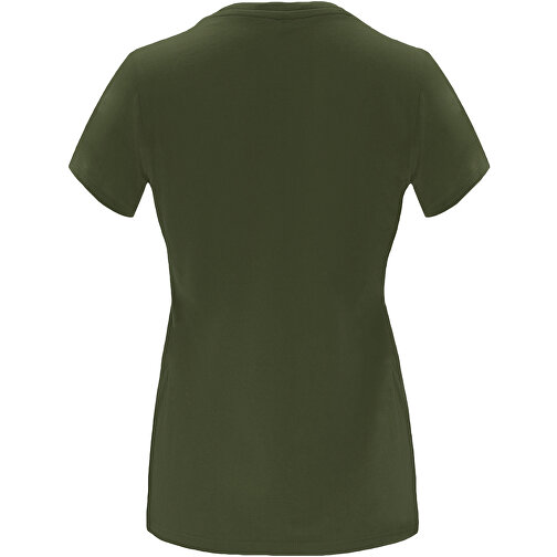 Capri T-Shirt Für Damen , Venture Green, Single jersey Strick 100% Baumwolle, 170 g/m2, M, , Bild 3