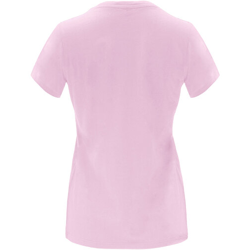 Capri T-Shirt Für Damen , hellrosa, Single jersey Strick 100% Baumwolle, 170 g/m2, 3XL, , Bild 3