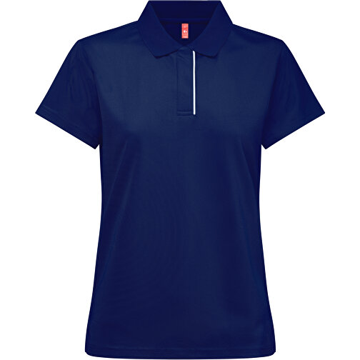 THC DYNAMIC WOMEN. Technisches Poloshirt Für Damen , dunkelblau, Recycletes Polyester, XL, , Bild 1