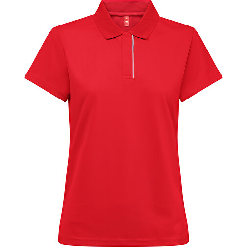 THC DYNAMIC WOMEN. Technisches Poloshirt Für Damen , rot, Recycletes Polyester, XL, , Bild 1