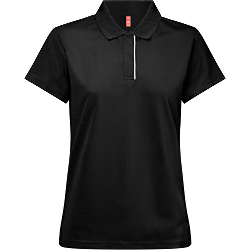 THC DYNAMIC WOMEN. Technisches Poloshirt Für Damen , schwarz, Recycletes Polyester, M, , Bild 1