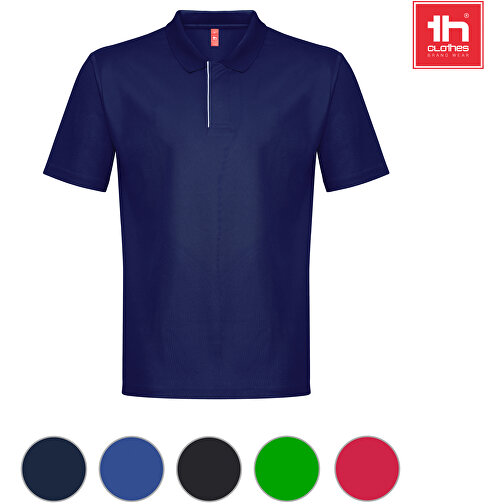 THC DYNAMIC. Technisches Poloshirt Für Herren , limette, Recycletes Polyester, XL, , Bild 4