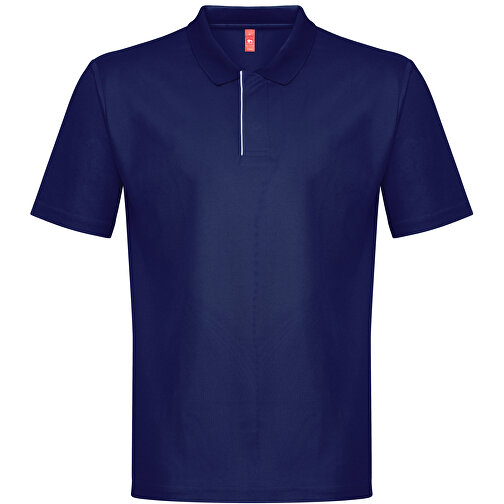 THC DYNAMIC. Technisches Poloshirt Für Herren , dunkelblau, Recycletes Polyester, XL, , Bild 1