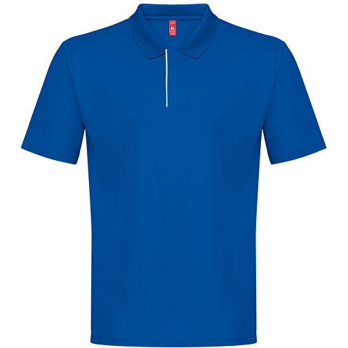 THC DYNAMIC. Technisches Poloshirt Für Herren , königsblau, Recycletes Polyester, XXL, , Bild 1