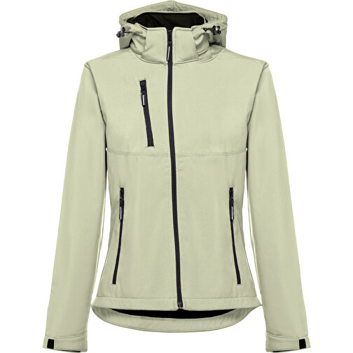 THC ZAGREB MUJER. Chaqueta softshell con cinturón para mujer, Imagen 1