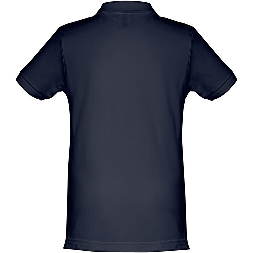 THC ADAM KIDS. Kurzärmeliges Baumwoll-Poloshirt Für Kinder (unisex) , blau, 100% Baumwolle, 2, 45,00cm x 31,00cm (Länge x Breite), Bild 2