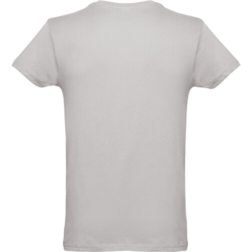 THC LUANDA. Herren-T-Shirt Aus Baumwolle Im Schlauchformat , hellgrau, 100% Baumwolle, M, 72,00cm x 53,00cm (Länge x Breite), Bild 2