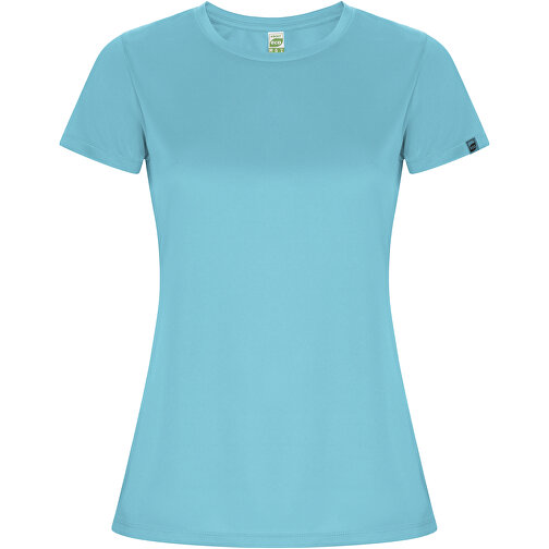 Imola Sport T-Shirt Für Damen , türkis, Interlock Strick 50% Recyceltes Polyester, 50% Polyester, 135 g/m2, XL, , Bild 1
