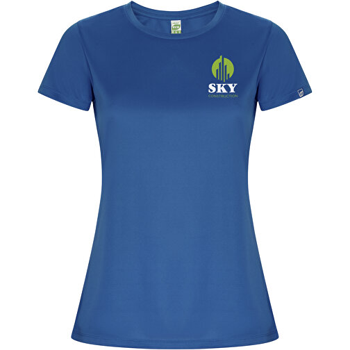 Imola Sport T-Shirt Für Damen , royal, Interlock Strick 50% Recyceltes Polyester, 50% Polyester, 135 g/m2, S, , Bild 2